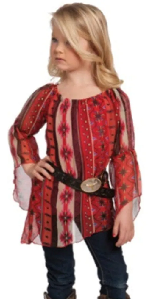 Autumn Aztec Tunic Top from RU Cowgirl