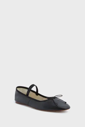 Black Leonie Soft Ballet Flats