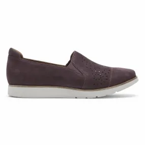 Cobb Hill Women's Gore Slip-On Laci Purple M