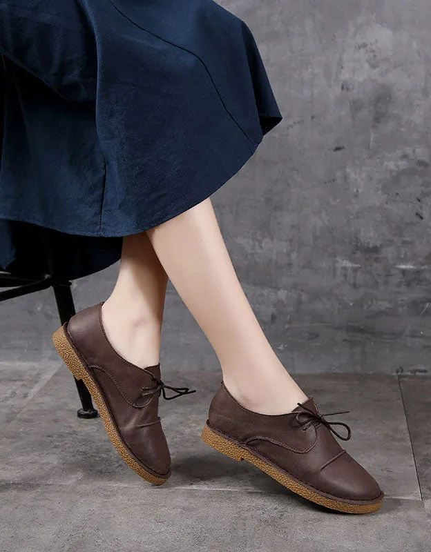 Comfortable Soft Sole Retro Flat Shoes