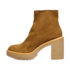 Dolce Vita Ankle Boots Suede Brown Colour For Women