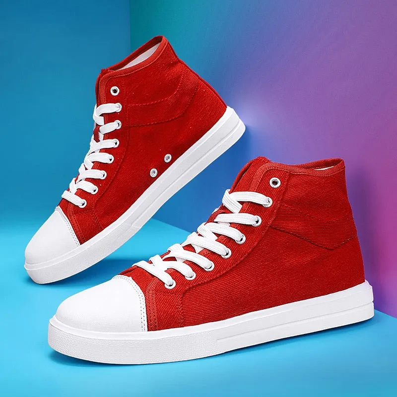 High-Top Skateboarding Shoes