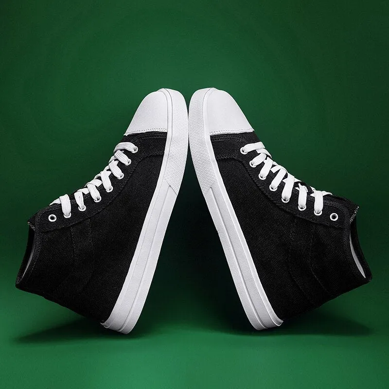 High-Top Skateboarding Shoes