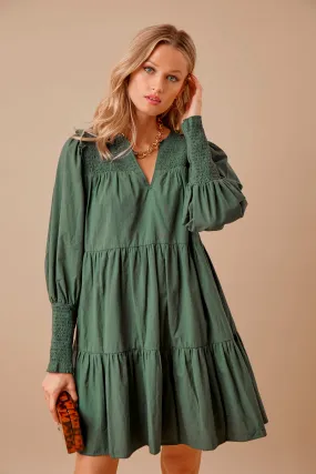 Jaguar Green Ceci Dress