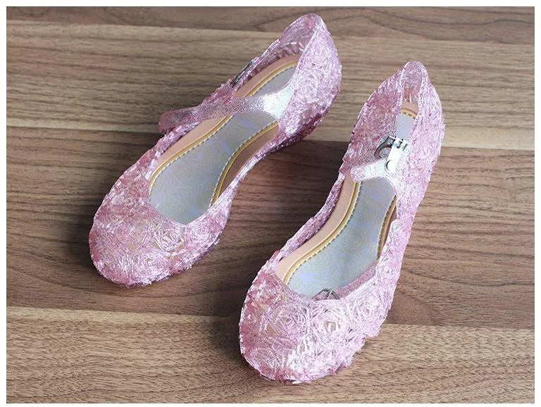 Ladies' Comfortable See-through Flat Heel Princess Shoes For Cosplay Party