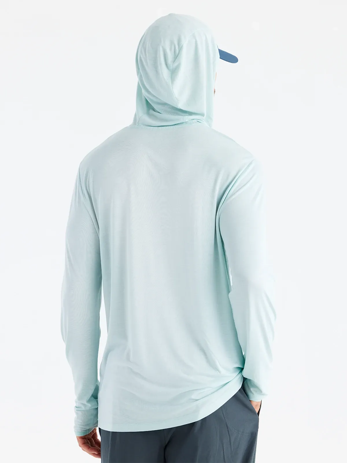 Men's Bamboo Lightweight Hoodie - Glacier