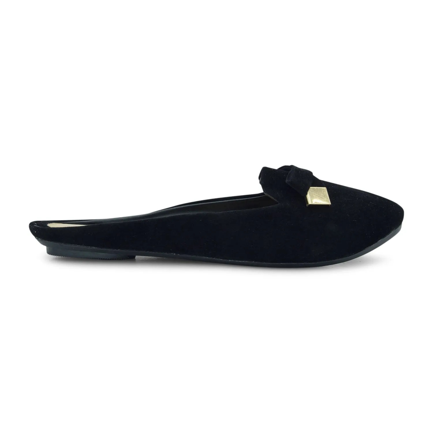 Ornesha Suede Open-back Mule-Flats for Women