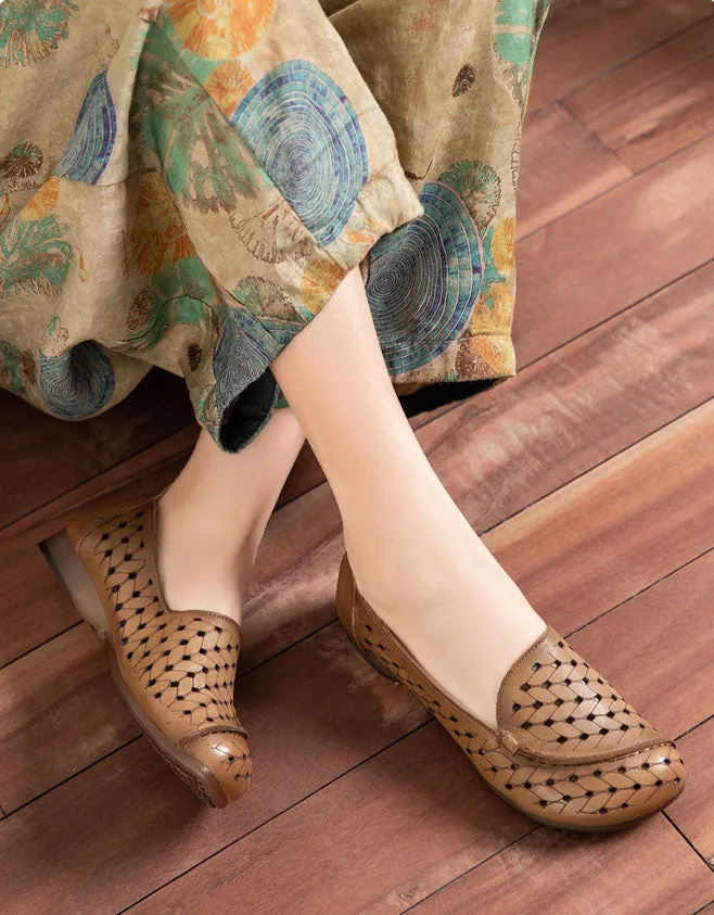 Summer Hollow Retro Comfortable Flats