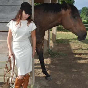 White T-shirt Dress | Stable Dress